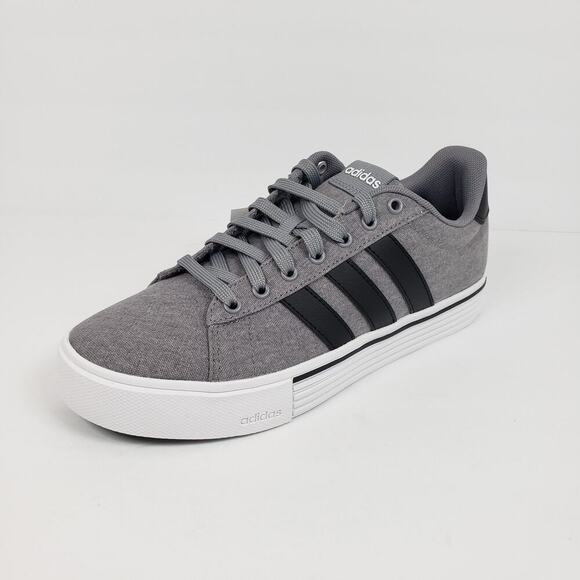 Adidas Daily 4.0 Mens Size 8 Womens Sz 9 Grey Black Casual Low Sneaker Shoes main image 13